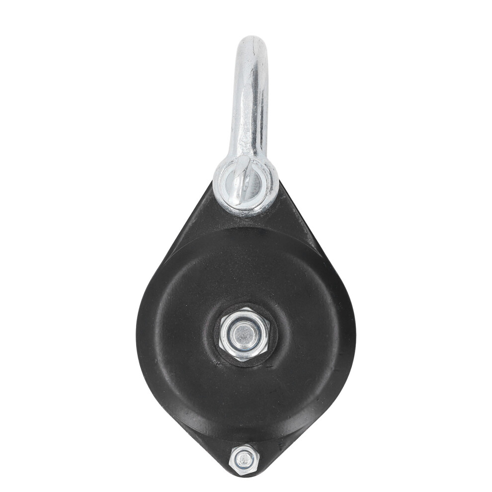 Sailboat Lifting Pulley 0.4T Alloy Steel Swivel Hook Marine Heavy Duty Pulley 3271391008068