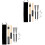 2Sets Multi-Purpose Drum Kit Stick Set with Wire Brush and Tuning Keys 3