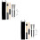 2Sets Multi-Purpose Drum Kit Stick Set with Wire Brush and Tuning Keys 6
