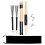 2Sets Multi-Purpose Drum Kit Stick Set with Wire Brush and Tuning Keys 11