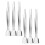30Pcs Silver Precision Craft Tweezers for Beading and Model Making 2