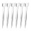 30Pcs Silver Precision Craft Tweezers for Beading and Model Making 3