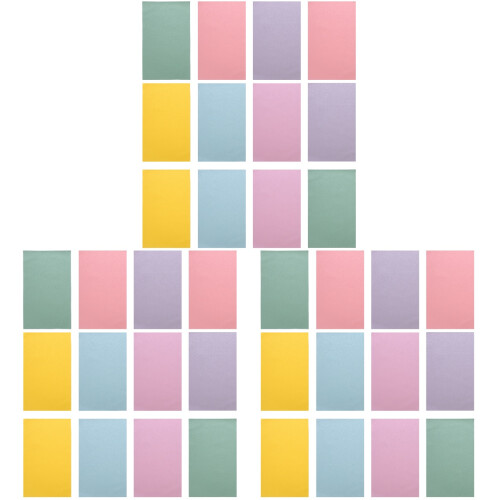 36Pcs Assorted Color DIY Sheets Faux Fabric for Crafts 2