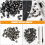 1Set Durable Metal Grommet Eyelet Set with Tool for DIY Craft Projects 5
