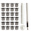 1Set Durable Metal Grommet Eyelet Set with Tool for DIY Craft Projects 7