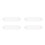 4Pcs Clear Car Tag Holder with Suction Cups Acrylic Windshield Mount 6