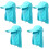 5Pcs Blue Portable Large Sun Hat Neck Protective Hat for Camping 3