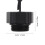 Threaded Aluminum Alloy Scuba Tank Valve Cap Black Dust Protector 2