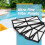 Solar Garden Lights LED 8 Pack IP65 Waterproof Easy Install Energy Saving 3