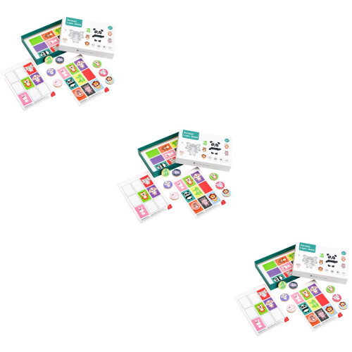 3Sets Interactief Memory Voor Peuters En Kleuters Met Dieren 1