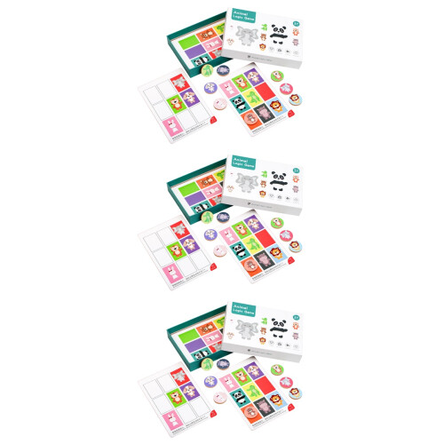 3Sets Interactief Memory Voor Peuters En Kleuters Met Dieren 2