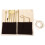 35St Messing Wierook Met Accessoires in Goud 2