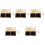 35St Messing Wierook Met Accessoires in Goud 4