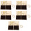 35St Messing Wierook Met Accessoires in Goud 8