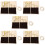 35St Messing Wierook Met Accessoires in Goud 9