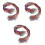 180Pcs Necklace Cord for DIY Crafting with Clasp Assorted 3
