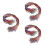 180Pcs Necklace Cord for DIY Crafting with Clasp Assorted 6