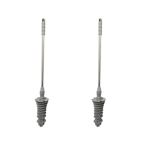 2Pièces Déboucheur Wc Piston Flexible Design Ergonomique 1