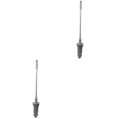 2Pièces Déboucheur Wc Piston Flexible Design Ergonomique 2