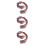 180Pcs Necklace Cord for DIY Crafting with Clasp Assorted 8
