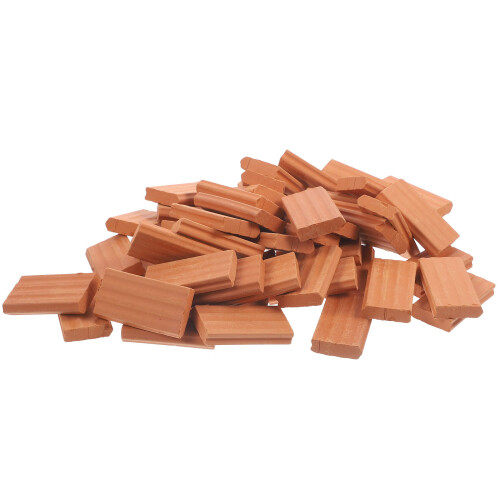 150Pcs Miniature Chocolate Bricks for Sand Table and Model Building 1