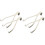 4Pcs Durable Silver Meat Hooks for Kitchen Bbq Sausage Bacon Hanging 2
