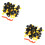 100Sets Tile Levelers for Home Use Assorted Color Alignment Spacers 5