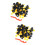 100Sets Tile Levelers for Home Use Assorted Color Alignment Spacers 6