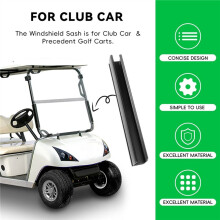 2 Pezzi da 11 Pollici Parabrezza per Club Car e Precedent Cart 102163001 Accessori per Cart