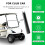 2 Peças de Faixa de para-Brisa de 11 Polegadas para Carro de Clube e Carrinho de Golfe Precedente 102163001 Acessórios para Carrinho de Golfe 1