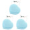 3Pcs Lightweight Sky-Blue Screen and Eyeglass Cleaner with Rope 4