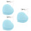 3Pcs Lightweight Sky-Blue Screen and Eyeglass Cleaner with Rope 9