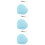 3Pcs Lightweight Sky-Blue Screen and Eyeglass Cleaner with Rope 10