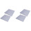 Professionele Multifunctionele Zilveren Bakfolie Sheets 2