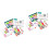 2Sets Geheugen Training Speelgoed Educatief Kleurrijk 4