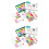 2Sets Geheugen Training Speelgoed Educatief Kleurrijk 5