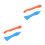 2Sets Handfolieer Plastic Diverse Kleuren Voor Thuis 6