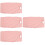 4Pcs Comfortable Pink Massage Sheets Washable Spa Couch Covers 9