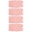 4Pcs Comfortable Pink Massage Sheets Washable Spa Couch Covers 10