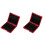2Pcs Red Reed Accessory Durable Oboe Reed Storage Holder 3