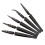10Pcs Durable Black Anti-Static Ceramic Precision Tweezers for Coils 2