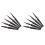 10Pcs Durable Black Anti-Static Ceramic Precision Tweezers for Coils 3
