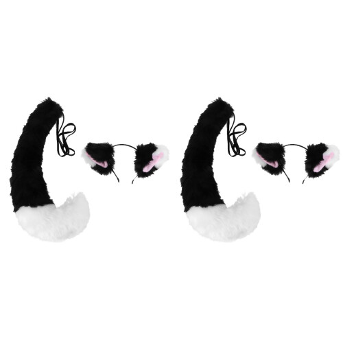2Sets Oren En Set Cosplay Sieraden Kostuumfeest 2