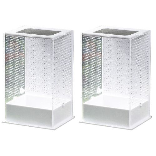 2St Kweekcontainer Mantis Insecten Met Ventilatie 2