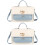 2Sets DIY PU Leren Tas Accessoires Kit Beige Grote Capaciteit 5