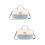 2Sets DIY PU Leren Tas Accessoires Kit Beige Grote Capaciteit 7