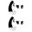 2Sets Oren En Set Cosplay Sieraden Kostuumfeest 6