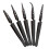 10Pcs Durable Black Anti-Static Ceramic Precision Tweezers for Coils 10