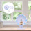 1Ensemble Jeu Exercice Hamster PVC Roue Compacte Pour Rongeurs 9
