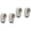 4St St Water Cooler Adapter 90 Messing Draaibaar 4
